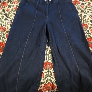 Nine West Dark Blue Flare Jeans